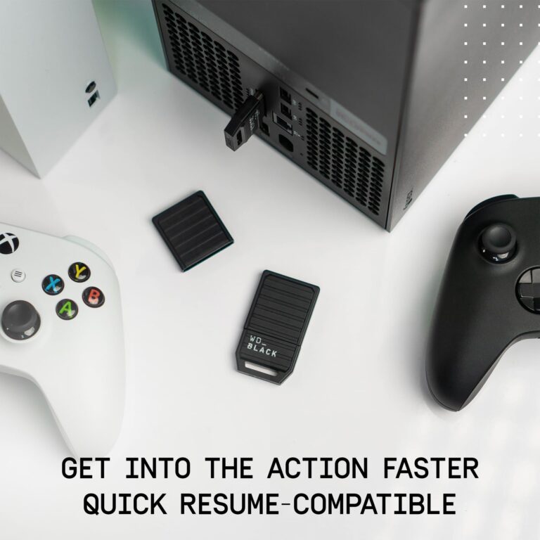 WD_Black 2TB C50 Storage Expansion Card, Officially Licensed for Xbox – Quick Resume, Plug & Play, NVMe SSD Expansion for Xbox Series X|S Gaming Consoles - WDBMPH0020BNC-WCSN - Image 2