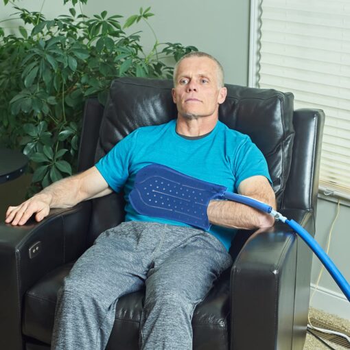 Polar Active Ice 3.0 Cold Therapy Ice Machine System with Programmable Timer, Hand and Wrist Compression Pad, Lightweight 9 Quart Cooler, Quiet Pump, Strong Cryotherapy Pain Relief Treatment - Image 3