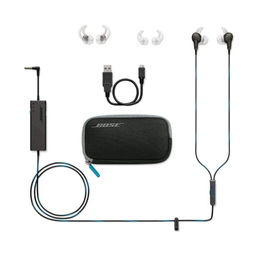 Bose QuietComfort 20 Acoustic Noise Cancelling Headphones, Compatible with Apple Devices, Black (Renewed) - Image 6