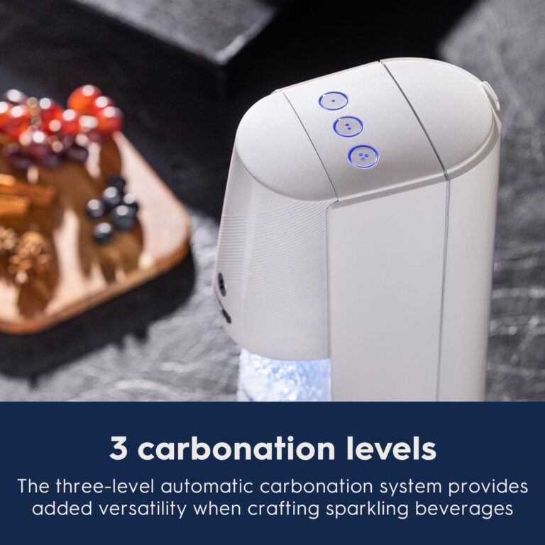 SodaStream E-TERRA Sparkling Water Maker Bundle (White), with CO2, Carbonating Bottles, and bubly Drops Flavors - Image 7