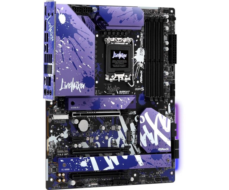 Asrock Z790 LIVEMIXER, Intel Z790, 1700, ATX, 4 DDR5, HDMI, DP, eDP, 2.5G LAN, PCIe5, RGB, 5X M.2 - Image 5