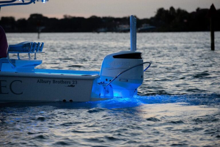 Lumitec 101246, SeaBlaze Mini Underwater LED Boat Lights - 700 Lumens, Marine Grade, Fishing, Dinghy, Skiff - Sold as a Pair - Made in the USA, Blue - Image 2