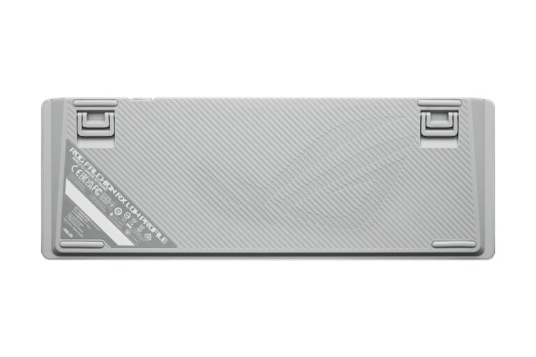 ASUS ROG Falchion RX Low Profile 65% Wireless Gaming Keyboard with ROG RX Blue Low-Profile switches, tri-Mode Connection, Protective Cover, Silicone dampening Foam, Touch Panel, and MacOS Support. - Image 9