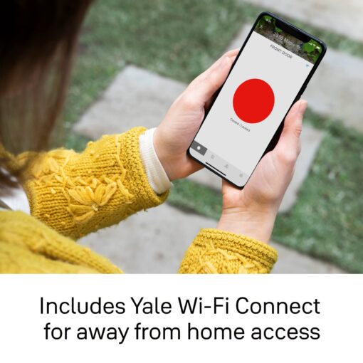 Yale Assure Lock - Wi-Fi Touchscreen Smart Lock with Valdosta Lever - Image 4
