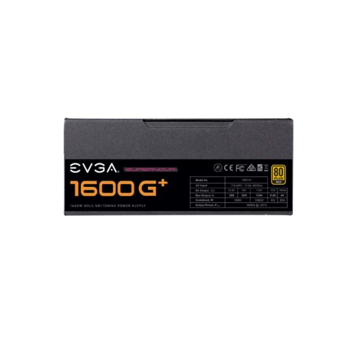 EVGA Supernova 1600 G+, 80+ Gold 1600W, Fully Modular, 10 Year Warranty, Includes Free Power On Self Tester, Power Supply 220-GP-1600-X1 - Image 4