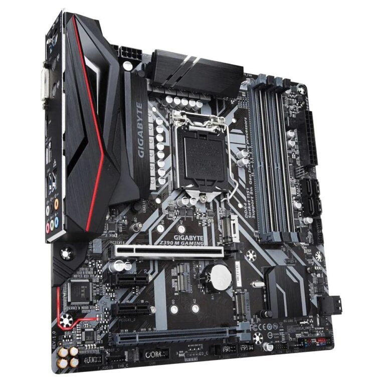 Gigabyte Z390 M Gaming (Socket 1151/Z390 Express/DDR4/S-ATA 600/Micro ATX), Black - Image 5