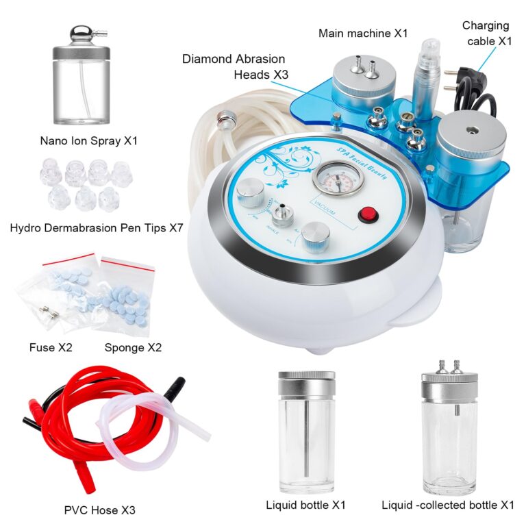 Water Oxygen Jet Beauty Machine Multifunctional Vacuum Machine Deep Clean Hydro Dermabrasion Facial Machine Home SPA Micro Bubble Cleansing Skin Care - Image 2