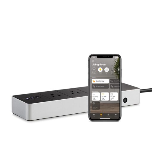 Eve Energy (2 Pack) Smart Plug and Eve Energy Strip - Apple HomeKit Enabled Smart Home Outlet Bundle - Image 4