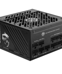 MSI MPG A1000GS PCIE5 ATX 3.1 Gaming Power Supply - Full Modular - 80 Plus Gold Certified 1000W - 100% Japanese 105°C Capacitors - ATX PSU - 10 Year Warranty