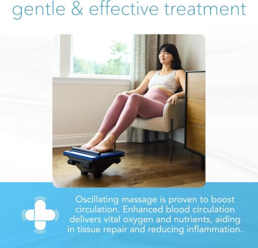 MedMassager Foot Massager Classic | Deep Tissue Massage Therapy, at-Home Massager, Dual Speed, Portable & Compact, Fast Relief from Neuropathy, Improves Blood Circulation - Image 5