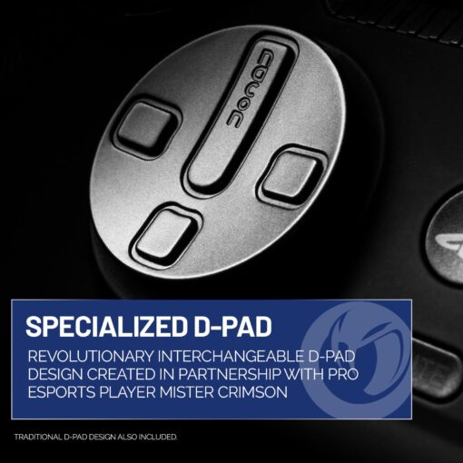 NACON Revolution 5 Pro Officially Licensed PlayStation Wireless Gaming Controller for PS5 / PS4 / PC - Hall Effect, Trigger Stops, Mappable Buttons, Bluetooth Audio - Triple Black - Image 5