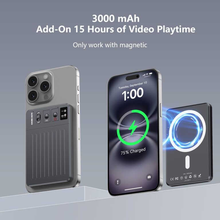 AI Voice Recorder, Audio Recorder, No Fee Transcribe & Summarize with AI Technology, WEB｜APP Control｜Custom Summary｜117 Languages｜Wireless Charging, Voice Activated Recorder for Lectures/Meetings-Grey - Image 4