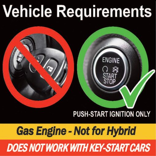 MPC Remote Start for 2018-2020 Dodge Journey |Gas| |Push to Start| |Plug N Play| Uses Factory Key Fob - Image 5