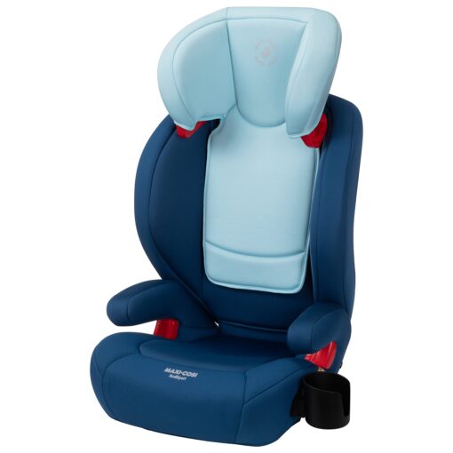 Maxi-Cosi High Back Booster Seats for Cars 40-100 lbs, Rodi Sport, Essential Blue