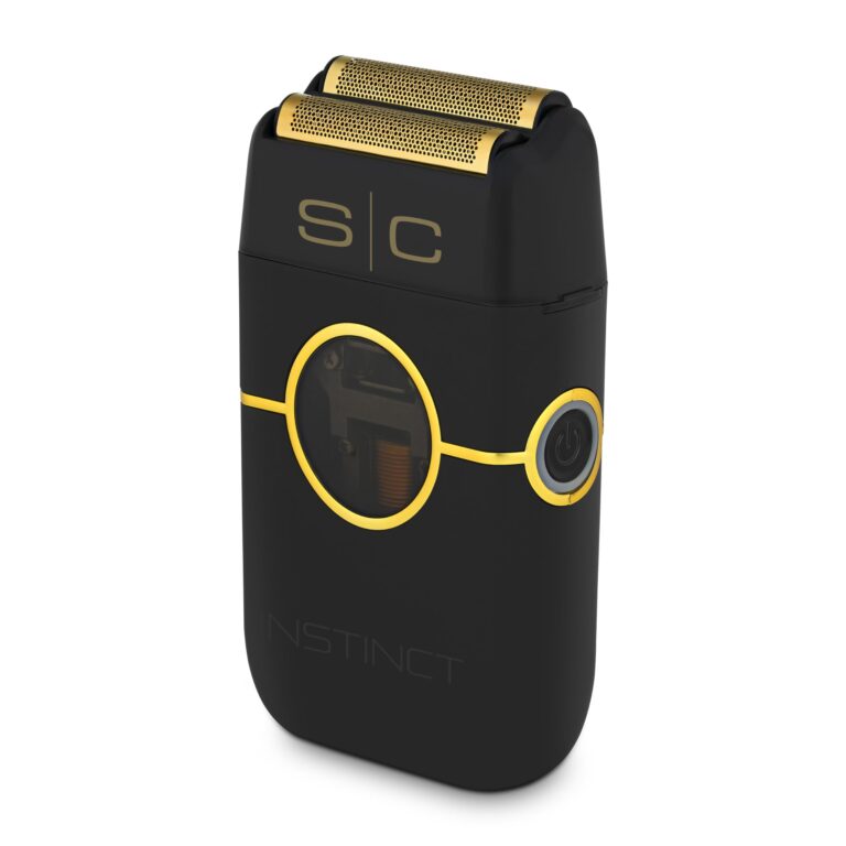 StyleCraft Instinct Metal Cordless Double Foil Shaver with IN2 Vector Motor Intuitive Torque Control, USB-C Rechargeable (Black) - Image 5