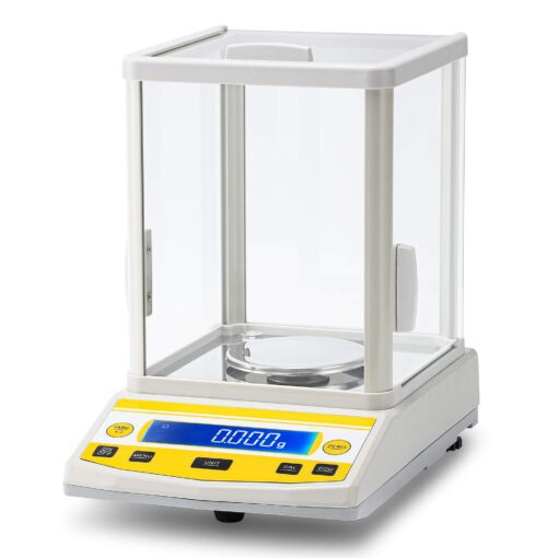 CGOLDENWALL Digital Analytical Balance High Precision Scale Digital Electronic Balance Scale for Laboratory Pharmacy 110V (300g 1mg)