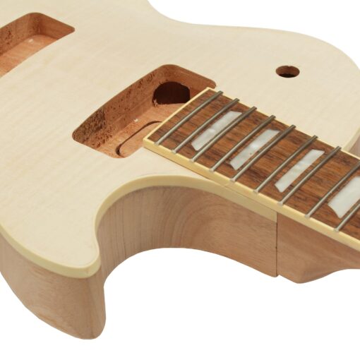 Batking DIY Guitar Kits With P90 Pickup, Build Your Own Unfinished Electric Guitars Project Package with All Accessories (P90 Pickup Guitar KIT) - Image 6
