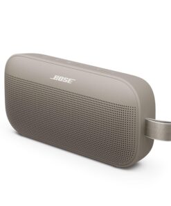 Bose SoundLink Flex Portable Bluetooth Speaker (2nd Gen), Portable Outdoor Speaker with Hi-Fi Audio, Up to 12 Hours Battery Life, Waterproof and Dustproof, Sandstone