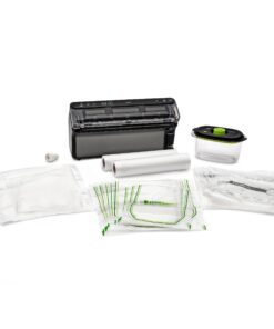 FoodSaver® Elite All-in-One Liquid+™ Vacuum Sealer with Bags, Rolls, and Accessories, Dark Stainless Steel