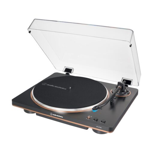 Audio-Technica AT-LP70X Fully Automatic Belt-Drive Turntable - Black/Bronze - Image 6