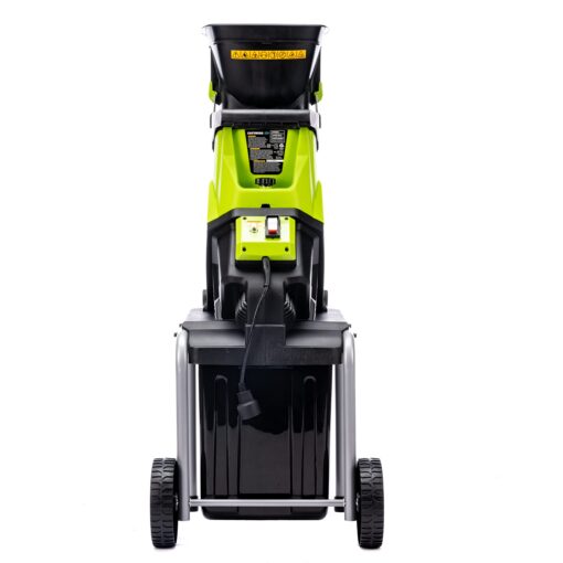 Earthwise GS70015 15-Amp Garden Corded Electric Chipper, Collection Bin - Image 9