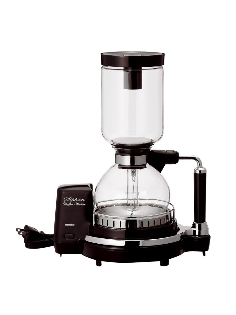 TWINBIRD siphon coffee maker dark brown CM-D853BR
