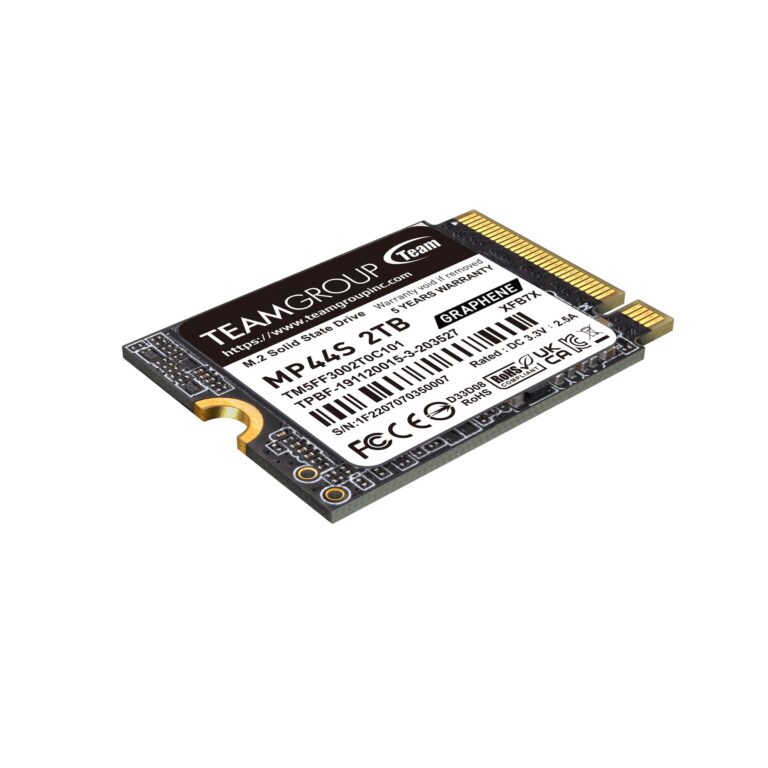 TEAMGROUP MP44S SSD 2TB SLC Cache Gen 4x4 M.2 2230 PCIe 4.0 NVMe Steam Deck ASUS ROG Ally Mini PCs R/W Speed up to 5000/3500 MB/s TM5FF3002T0C101 - Image 7