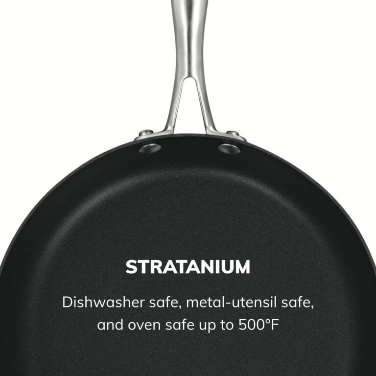 Scanpan Professional Fry Pan Set - Includes 9.5” & 11” Fry Pans - Easy-to-Use Nonstick Cookware - Dishwasher, Metal Utensil & Oven Safe - Made in Denmark - Image 2