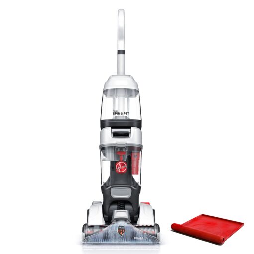 Hoover Dual Spin Pet+ Upright Carpet Cleaner Machine, Carpet Shampooer Machine for Home and Pets, Includes Storage Mat, Pair with a Hoover Carpet Cleaner Solution for a Bright, Refreshed Home