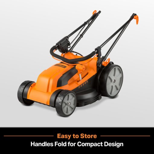 LawnMaster MEB1216K Electric Lawn Mower 16-Inch 12AMP - Image 3