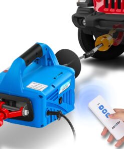 NEWTRY 1100lbs Electric Hoist Winch with Wireless Remote Control 110/120 Volt Portable Power Electric Hoist 16ft/min