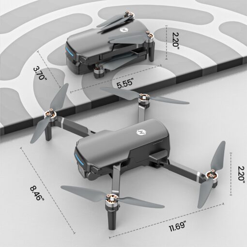Holy Stone GPS Drone with 4K UHD Camera for Adults Beginner; HS360S 249g Foldable FPV RC Quadcopter with 10000 Feet Control Range, Brushless Motor, Follow Me, Smart Return Home, 5G Transmission - Image 2
