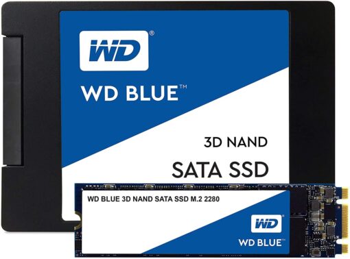 Western Digital 2TB WD Blue 3D NAND Internal PC SSD - SATA III 6 Gb/s, M.2 2280, Up to 560 MB/s - WDS200T2B0B - Image 4