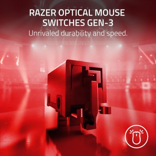 Razer Viper V3 Pro Wireless Esports Gaming Mouse: Symmetrical - 54g Lightweight - 8K Polling - 35K DPI Optical Sensor - Gen3 Optical Switches - 8 Programmable Controls - 95 Hr Battery - Faker Edition - Image 4