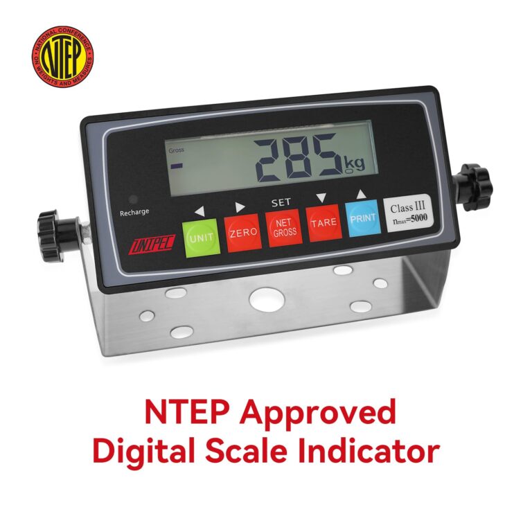 PEC NTEP Approved Digital Indicator with LED Display for Floor, Livestock, Truck Scales - Instructional Scale Indicator (PEC-IN202) - Image 6