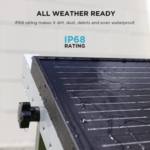EF ECOFLOW 2PCS 100W 12V Solar Panels, High Efficiency Monocrystalline PV Modules, IP68 Waterproofing, Ideal for RV& Marine Rooftop, Farm Battery, Power Kits & Ecosystem - Image 8