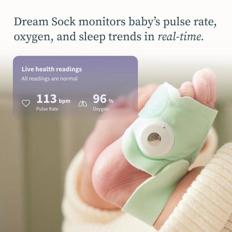 Owlet Dream Sock® - FDA-Cleared Smart Baby Monitor - Track Live Pulse (Heart) Rate, Oxygen in Infants - Receive Notifications - Image 6