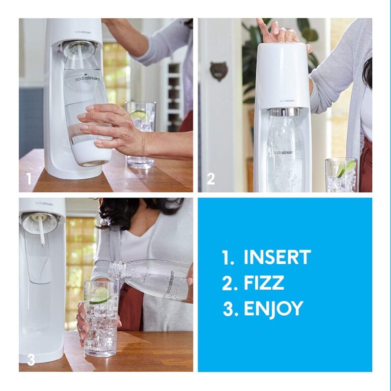 SodaStream 1101223010 Fizzi Sparkling Water Maker, White - Image 4