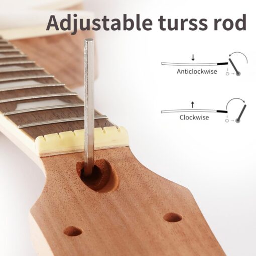 Batking DIY Guitar Kits Build Your Own Unfinished Electric Guitars Project Package with All Accessories - Image 3