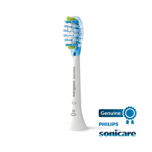 Philips Sonicare Protective Clean 6100 White and 2 pack Premium Plaque Control Brush Head Bundle - Image 7