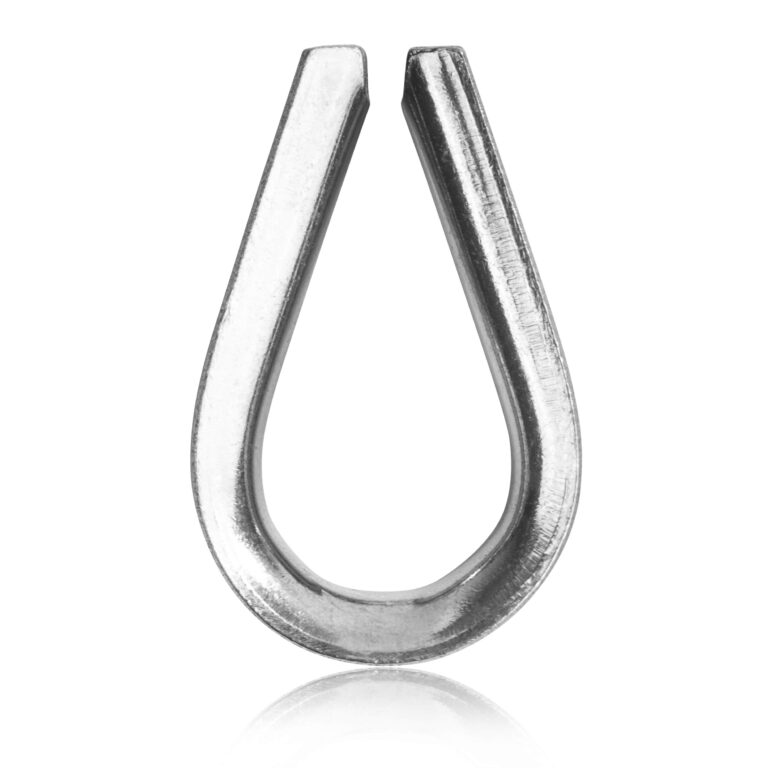 Premier Stainless Solutions Heavy Duty Stainless Steel Thimbles for 7/8” Cables, T316 Marine Grade – Lot of 10 - Image 3