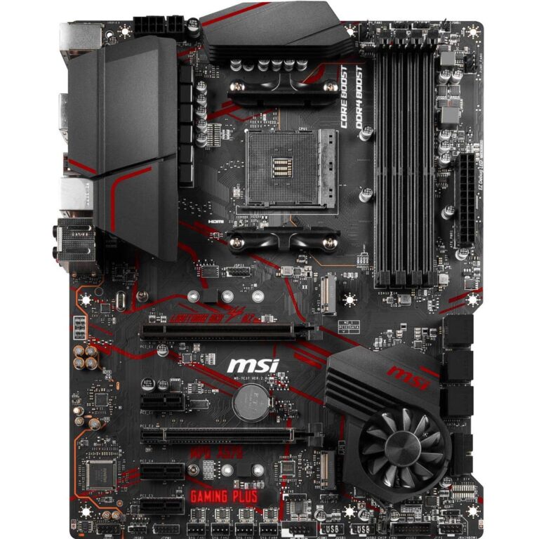 MSI MPG X570 GAMING PLUS Motherboard (AMD AM4, PCIe 4.0, DDR4, SATA 6Gb/s, M.2, USB 3.2 Gen 2, HDMI, ATX) - Image 7