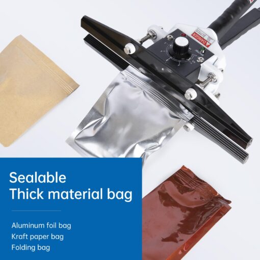 R-PACK Portable Hand Held Heat Sealer Machine-R-PACK FKR-600, 24 Inches, For Foil Bag, Kraft Bag, Mylar Bag - Image 8