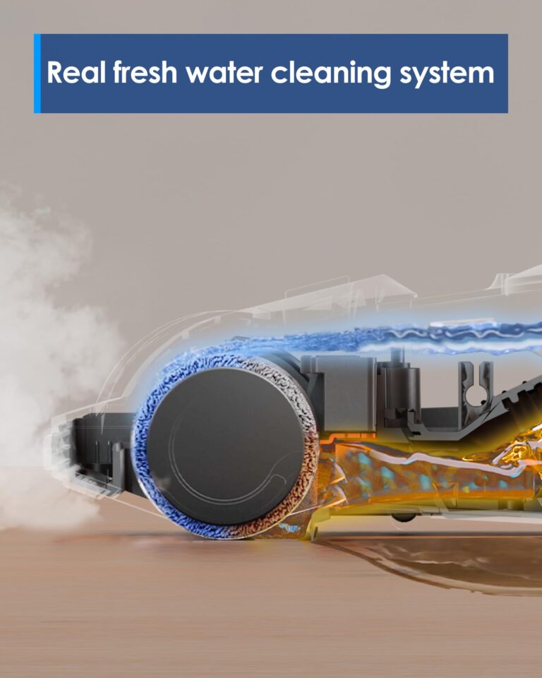 Tineco iFLOOR 5 Steam Corded Wet Dry Vacuum All-in-one, Steam Mop Hardwood Floor Cleaner Great for Sticky Messes, 248℉ High-temp Steam, Self-cleaning with steam - Image 6