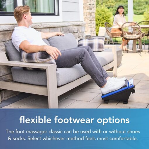 MedMassager Foot Massager Classic | Deep Tissue Massage Therapy, at-Home Massager, Dual Speed, Portable & Compact, Fast Relief from Neuropathy, Improves Blood Circulation - Image 4