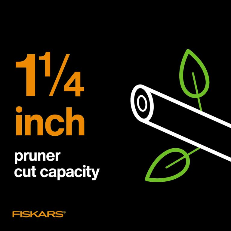 Fiskars 2-in-1 Extendable Tree Pruner and Pole Saw (Extends 7.9 - 12 feet) with Rotating Head, Pruning Stik Model with15-Inch Double-Grind Saw Blade, and Double Locking System - Image 3