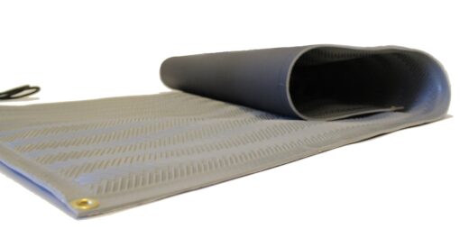 RHS Snow Melting Mat, Anti-Slip Walkway Herringbone Design, Color Gray, Outdoor Mat, Prevents ice Formation, Melts up to 2 inches of Snow per Hour, 120 Volts (30-inches x 3-feet) - Image 4