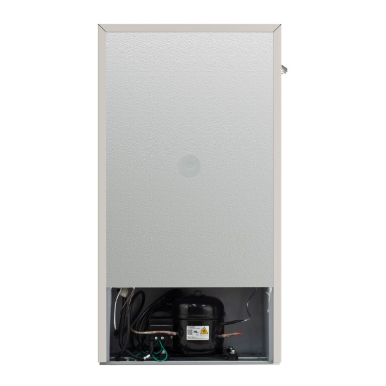 Frigidaire EFR840-Cream EFR840 Retro Mini Fridge with Freezer & Side Bottle Opener-Small 2 Door Refrigerator for Office Bar or College Dorm Room-3.1 Cu Ft – 19”"D x 20.5" W x 33.5" H (Cream) - Image 8