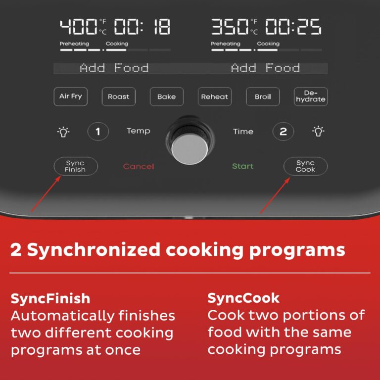 Instant Pot Vortex Plus XL 8QT ClearCook Air Fryer, Clear Windows & Custom Program Options,8-in-1 Functions that Crisps,Broils,Roasts, Dehydrates, Bakes, Reheats, from the Makers of Instant Pot, Black - Image 3