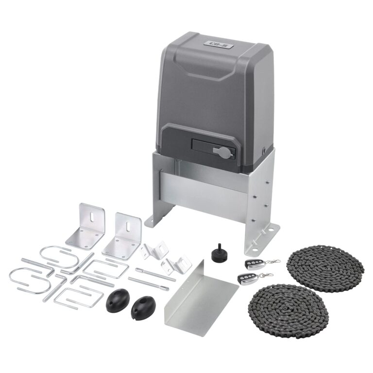 CO-Z 2700 lb Automatic Sliding Gate Opener with 2 Remote Controls, Electric Rolling Driveway Fence Slide Gate Motor, Complete Gate Operator Hardware Security System Kit for Sliding Gate Up to 40 Feet